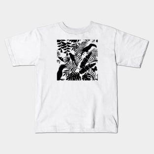 Tropical Forest Silhouette Kids T-Shirt